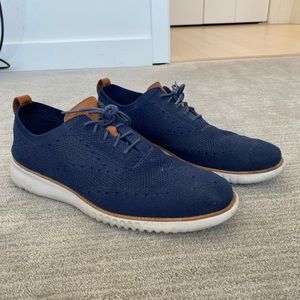 Cole Haan blue shoes